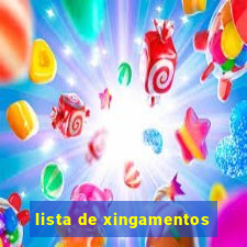 lista de xingamentos